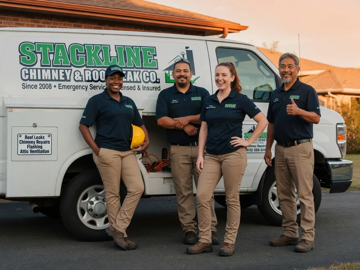 Chimney flashing repair company in Alamo, ND